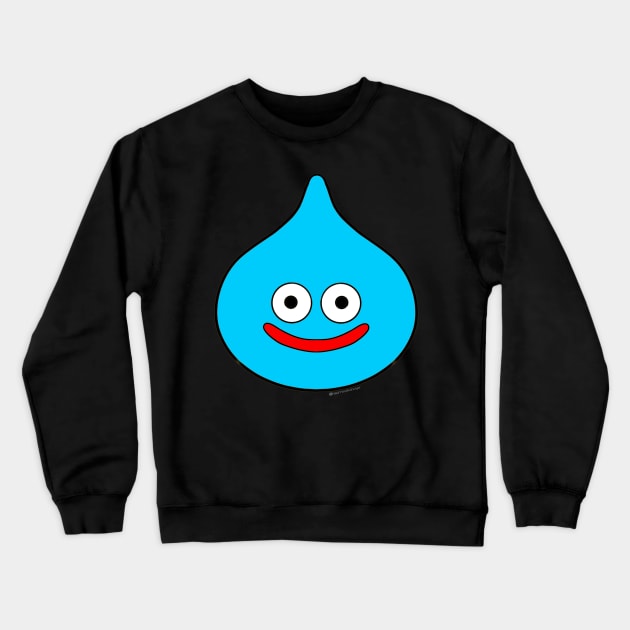 Dragon Quest Slime Crewneck Sweatshirt by BretBarneyArt